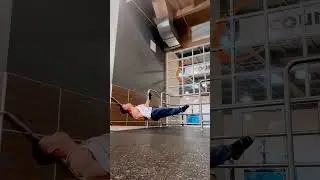 Pole strength training exercise #motivation #funny #shortsviral #poletraining