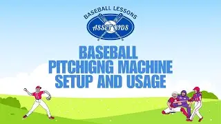 Baseball Pitching Machine Setup and Usage