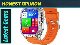 JELLOO Military Smart Watch: The Ultimate 25-Day Battery & Call Beast!