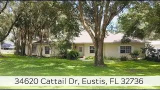 New Listing 34620 Cattail Dr, Eustis, FL 32736 / Jared Dunn LPT Realty / #eustisfl #lakecounty