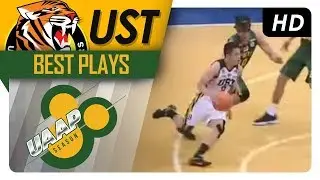 Carlos Escalambre drains the tough three, plus the foul!  | UST | Best Plays