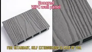 Recycled Plastic + Wood Fiber &ndash; Earn Earth's Green Medal- Factory Manufacturer