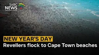 Revellers flock to Cape Town beaches