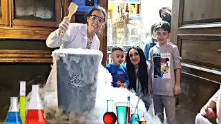 BİLİM GÖSTERİSİNE KATILDIK !! ÇOK İLGİNÇ DENEYLER YAPTIK