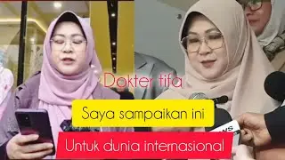 MAKLUMAT DUNIA INTERNASIONAL DOKTER TIFA ATAS KASUS IJAZAH JOKOWI