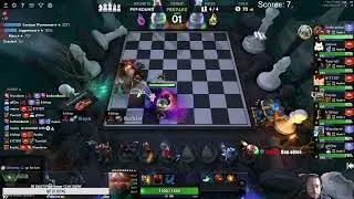 6 Warriors 6 Nagas 4 Gods! Dota Auto Chess! Season 29!
