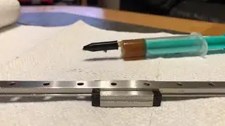 Lubing linear rails - now in 32 seconds