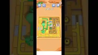 Water connect puzzle lev-35 #shorts #gaming