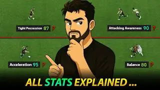Вся статистика игроков в eFootball объяснена!