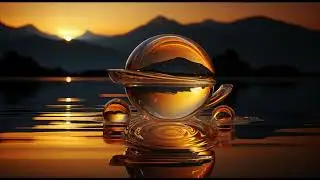 Celestial Calm: 8-Hour Abstract Meditation Escape in 4K
