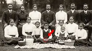 1904 Family Gathering Photo Found — And Historians Freeze When They Enhance the Child's Hand