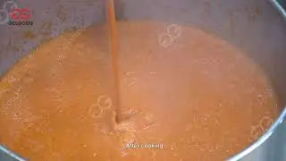 Small Scale Chili hot Sauce Making Machine Line #chili #sauce