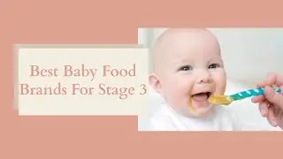 Best Baby Food Brands For Stage 3 | 8 to 12 month baby food |