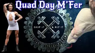 6 Weeks Post-Show: Full Day of Eating, Quad Training & New CPAP Setup!