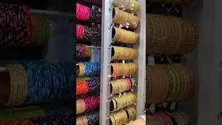 Bangalore||bangles||#bangalore#beautiful#bangles#shop#shopping#street#market#favourite#colorful#chur