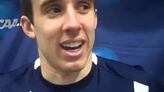 Jeremy Rae After Making Mile Final At 2014 NCAA Indoor Champs