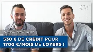 530 € de crédit pour 1700 €/mois de loyers !