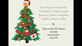 PGD Oplotnica: Vse dobro v prihajajočem letu 2021! 03.2020