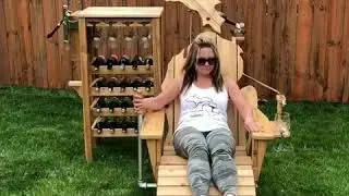 The Michigan Wine Chair #michiganwinechair