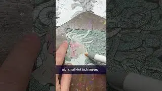 I'm Painting Medusa for a Rock and Roll Album Cover Part ELEVEN