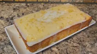Panque de limón 🍋 | Starbucks Lemon Loaf Cake