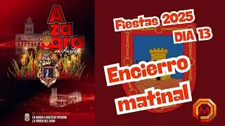 Directo - Fiestas Azagra - Encierro matinal - D&iacute;a 13