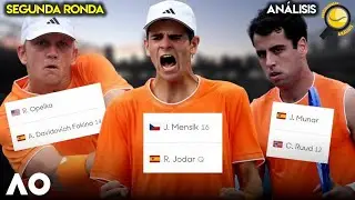 ANÁLISIS DE LOS PARTIDOS DE DAVIDOVICH, MUNAR Y JÓDAR - 2R OPEN DE AUSTRALIA - LA LUPA DE PDB