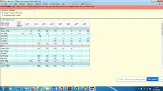 Material Requirement Planning dengan QM for Windows