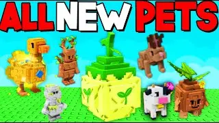 ALL NEW SPROUT EGG PETS SHOWCASED in GROW A GARDEN BEANSTALK UPDATE! ROBLOX