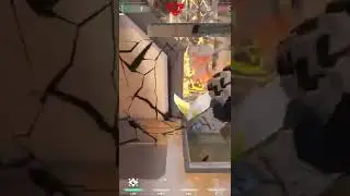 How KatarinaFPS Clutched A 1v5 😲 #valorant #shorts