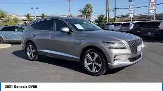 2021 Genesis GV80 Genesis Dublin Tri_Valley TRIM Livermore Pleasanton San_Ramon  Black KMUHB4SB2MU0