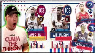 LEBRON VS ZION GAMEPLAY!! NBA LIVE MOBILE 20 PACK OPENING & GAMEPLAY!!