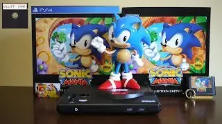 Sonic Mania: Collector's Edition [PS4] Unboxing + Gameplay