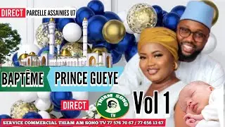 🛑EN DIRECT PARCELLE U7 BAPT&Ecirc;ME DU PRINCE DE NGAGNE DEMBA GUEYE