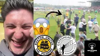 THE MOMENT BOSTON UNITED STAYED UP!!!!!MATCH DAYS