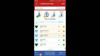 TAS vs NSW 6th Match dream11 team  Australia Domestic One-Day Cup