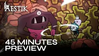 Aestik - First 45 Minutes Gameplay Preview (Metroidvania)