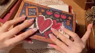 ASMR 오래전 보관함에서 꺼낸 오래전 그 느낌으로 다이어리 꾸미기 Art Journaling #scrapbooking #papertherapy #コラージュ #collage 다꾸