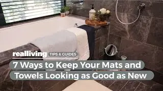 7 Ways to Keep Your Bath Mats and Towels Looking as Good as New