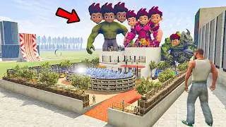 Franklin Stealing Every KICKO & SHIVA SUIT in INDIAN BIKES DRIVING 3D