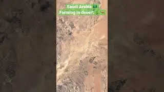 Farming in Desert growth Saudi Arabia 🇸🇦 1985-2020 #shorts #timelapse #2022 #earth #farming  #ksa