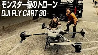 モンスター級のドローン FLY CART 30を飛ばしてみる。