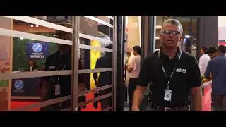 Stylish Sliding Wardrobes by Aristo India. Mr Kuruvilla Kurian MD Aristo India speaks @ ACETECH Hyd.