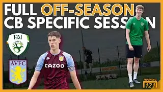 Aston Villa & 🇮🇪 UNDERAGE INTERNATIONAL | CB Specific Training | Aaron O'Reilly | Training121