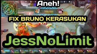 Bruno Nya JessNoLimit - Savage! | Mobile Legends