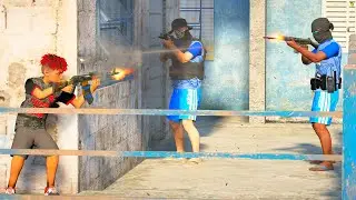 GTA V - VIDA DO CRIME - JD É PITBULL DE RAÇA 🥋✌🚩 QUEBROU OS TCP 👌 SOZINHO #106