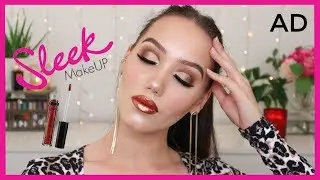 FULL FACE OF SLEEK MAKEUP + NEW SHATTERED GLASS GLITTER LIPS | MAKEMEUPMISSA