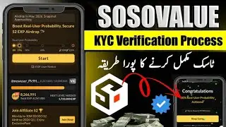 Sosovalue Airdrop human verification task || Soso value airdrop new update