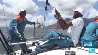 Former South African shepherd preparing to compete in the Cape2Rio sailing race • FRANCE 24 English