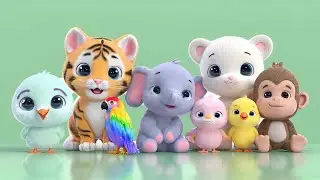 Funny Cute Animals Enjoy Life | Happy Cartoon Animation